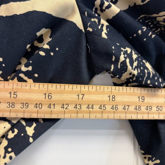 Grace Womens Career Artsy Abstract Blazer Jacket Size 8 Sophisticated Office - Picture 4 of 7